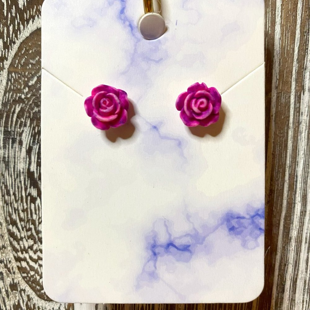 Purple & Pink Burst Rosie